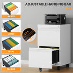 AFAIF 2 Drawer File Cabinet - Image 5