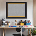 Amanti Art Black Framed Magnetic Board 24x30 Medium Vision Board - Image 6