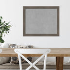 Amanti Art Grey Framed Magnetic Board 18x22 Small Vision Board - Image 5