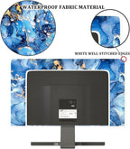 Baocicco Navy Blue Gold Marble Waterproof TV Dust Cover 65 Inch Creative - Image 3