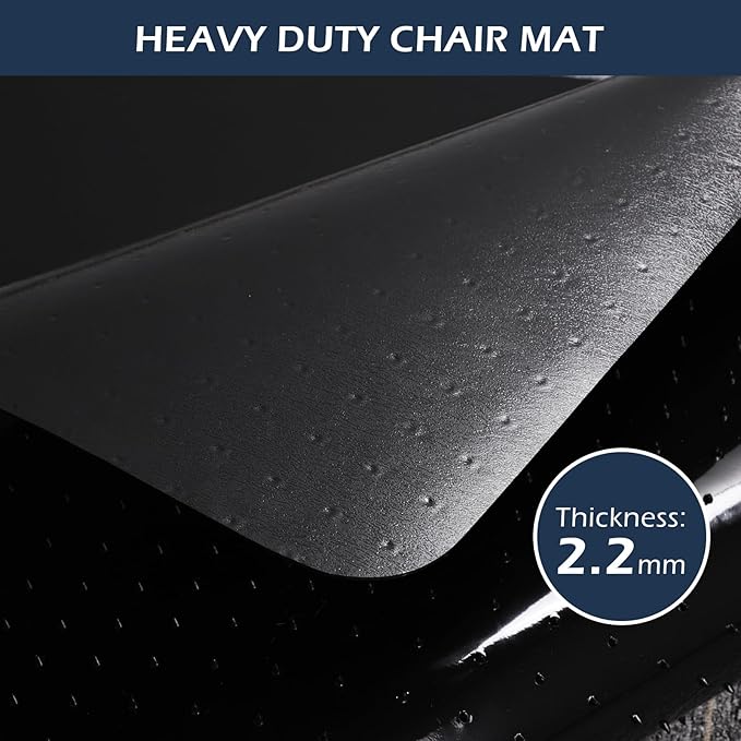 SALLOUS Office Chair Mat for Carpet, Non-Slip Floor Mat - Image 3