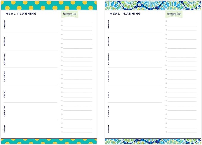 Meal Planning Pad 6"x9", 80 Sheets Per Pad - Image 6