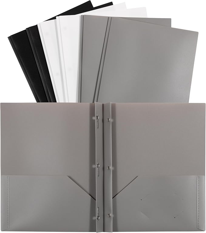 JAM PAPER Plastic Color POP Folders - Image 8