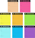 Eaasty Phone Message Pad Phone Message Sticky Notes 4 x 3. 4 Inch Bright Color by Eaasty