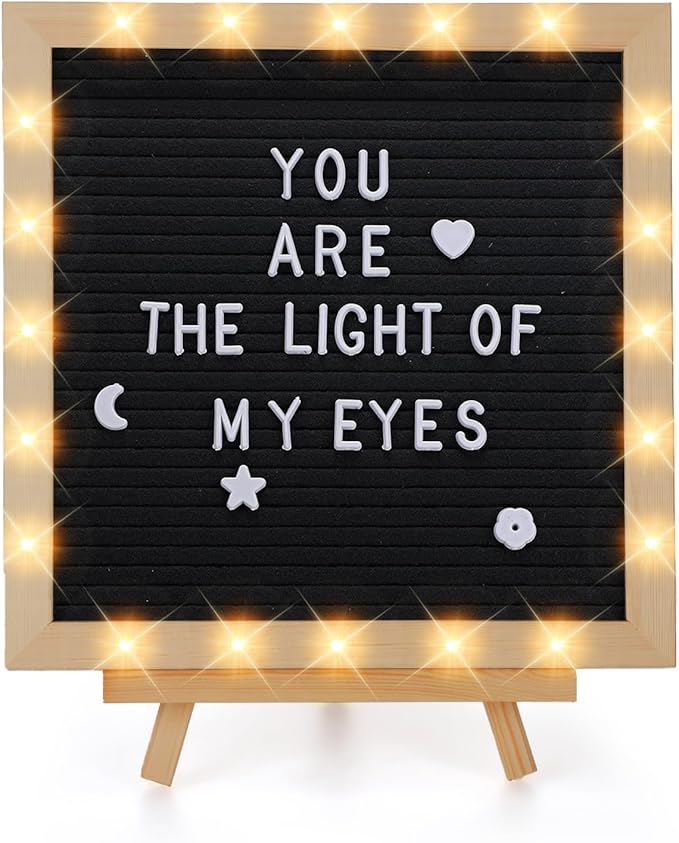 Changeable Felt Letter Board by ANPHSIN