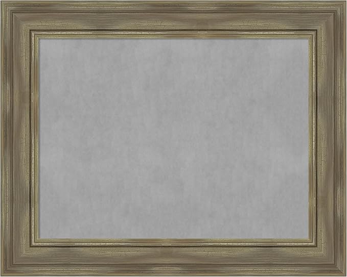 Amanti Art Grey Framed Magnetic Board 24x30 Medium Vision Board by AmantiArt