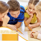 Zhehao 1200 Pcs #2 HB Pencils Yellow Pencils, Wood Cased Unsharpened Graphite - Image 4