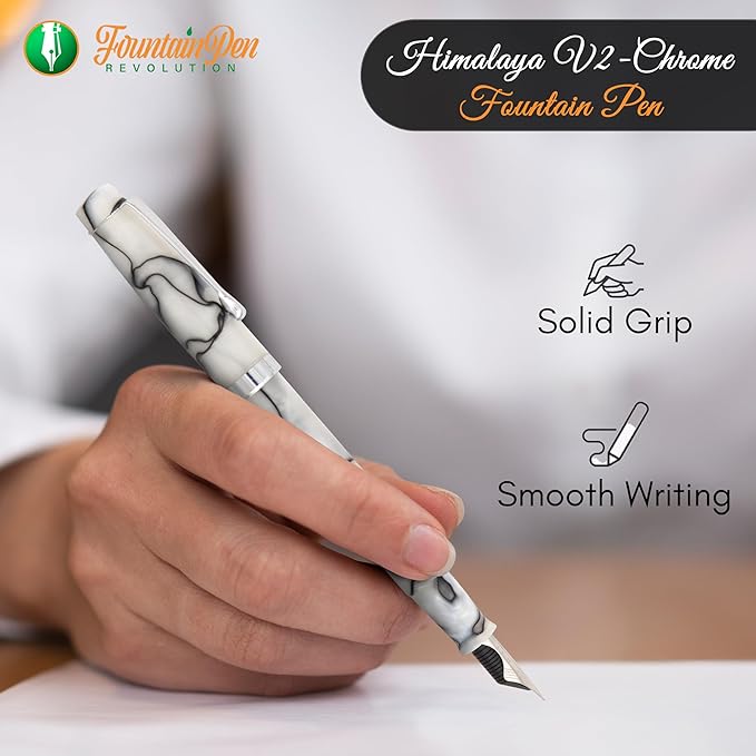 FPR Himalaya V2-Chrome Ultra Flex Nib Pen - Image 2