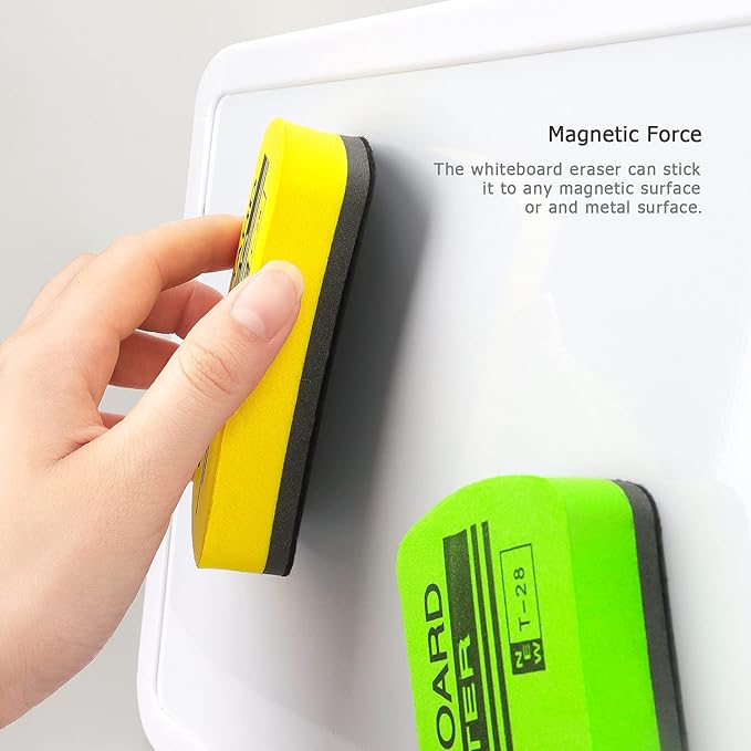 6 Pack Dry Erase Eraser Magnetic Whiteboard Dry Erase Eraser - Image 4