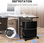 Bfttlity PC Stand Computer Tower Stand 2-Tier Metal CPU Holder - Image 3