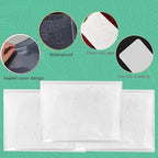 20 PCS Clear Stamps Storage Panels, Resealable Die Cut Storage Bag - Image 4