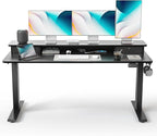 FEZIBO 60 x 24 Inch Height Adjustable Electric Standing Desk by FEZIBO