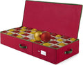 ZOBER Underbed Christmas Ornament Storage Box by ZOBER