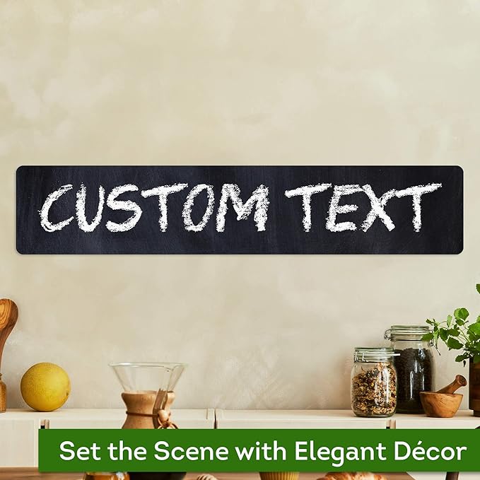 Custom Sign, Custom Street Sign, 11 Font Colors, 13 Font Styles, 4 Hole Options - Image 4