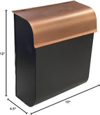 NACH Mailboxes for Outside Wall Mount, 12 x 4.5 x 10 inch, Waterproof Mailbox - Image 9
