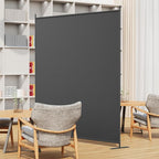 Helios&Hestia 1-Panel 6 ft Tall Indoor Folding Room Divider, Portable Privacy - Image 7