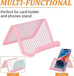 EMOMAS Business Card Holder for Desk, Office Desktop Business Card Display - Image 4