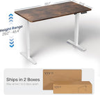 VIVO Electric 55 x 28 in Standing Desk, Memory Height Adjustment, 1B Series - Image 3