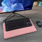 Computer Keyboard Stand with Wrist Rest, Ergonomic Tilted Keyboard Holder - Image 7