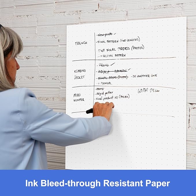Comix Sticky Dotted Easel Pad, 25 x 30 Inches Anchor Chart Paper - Image 4