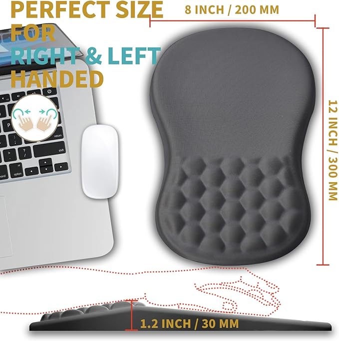 Hokafenle Ergonomic Mouse Pad Wrist Support - Image 4
