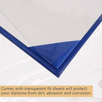 GraduationMall 11"x14" Smooth Padded Diploma Cover Certificate Holder Royal - Image 5