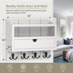 Nekon Mail Organizer with Drawer - Image 5