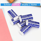 Tamaki 12 Pack Erasers, Large White Eraser - Image 4