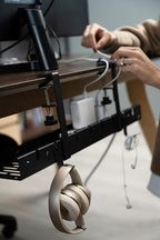 No Drill Under Desk Cable Management Tray - Image 8