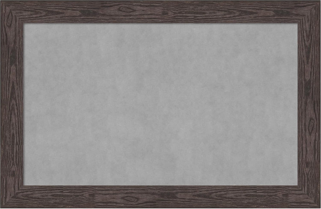 Amanti Art Black Framed Magnetic Board 30x46 Large Vision Board