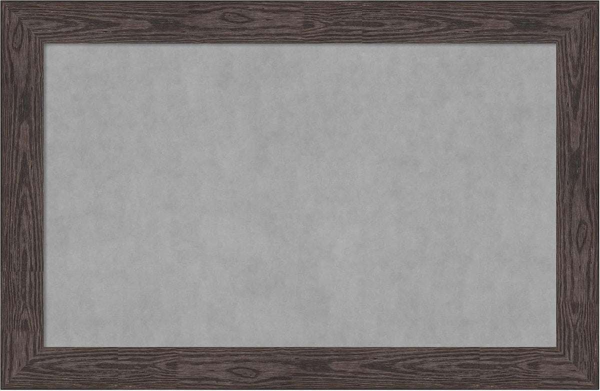 Amanti Art Black Framed Magnetic Board 30x46 Large Vision Board