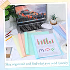 48 PCS Pastel Plastic Report Covers - Image 4