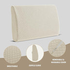 HOMBYS Lumbar Support Pillow for Recliner Chair, Memory Foam Back Support - Image 8