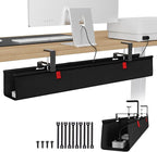 KEEGH Large 36" Under Desk Cable Management Tray by KEEGH