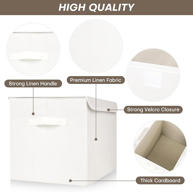 Bagnizer Large 17" 42 Quarts Collapsible Stackable Storage Bins - Image 4