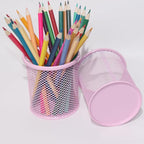 SNOW COOLER Pen Holder Mesh Pencil Holder Metal Pen Holder Cup Pencil Cup Holder - Image 3