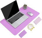 YSAGi Non-Slip Leather Desk Pad, Waterproof Laptop Computer Desk Keyboard Mat by YSAGi