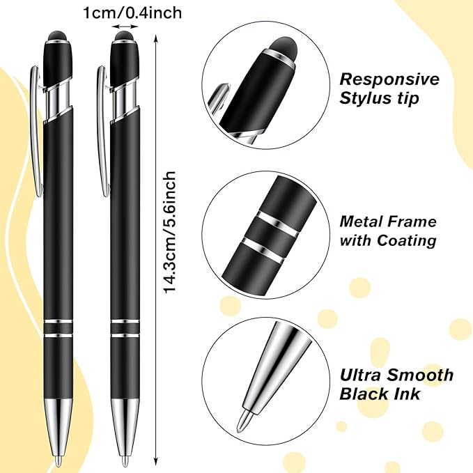 Zonon 38 Pieces Rubberized Ballpoint Pen - Image 4