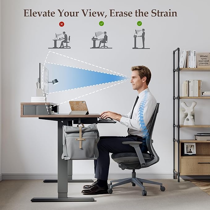 Klicelor 48 Inch Electric Standing Desk - Image 7