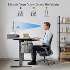 Klicelor 63 Inch Electric Standing Desk - Image 7
