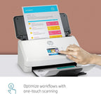 HP ScanJet Pro N4000 snw1 40ppm Wi-Fi/USB Color Duplex Scanner - Image 5