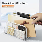 gianotter Mail Organizer Countertop, Metal File Holder - Image 3