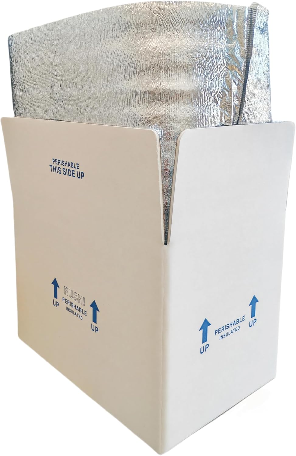 insulated shipping box，small perishable food mailers, 4 pcs, main product view