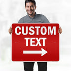 Custom Arrow, Custom Directional Sign, Right Arrow, 24x30 Inches, 3M EGP - Image 2