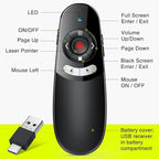 2 in 1 USB Type C Presentation Clicker Air Mouse - Image 7