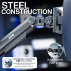 VIVO Heavy Duty Aluminum Ultrawide Monitor Tension Arm - Image 6