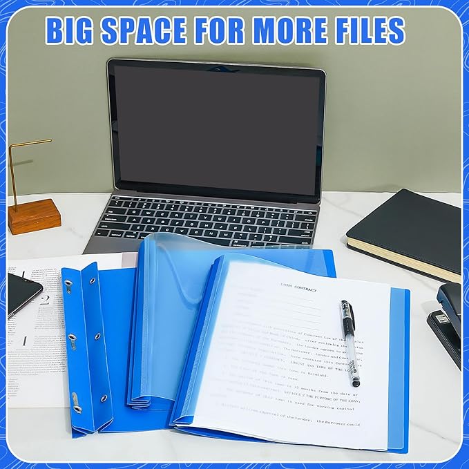 Teling 48 Pcs Clear Front Report Covers - Image 6