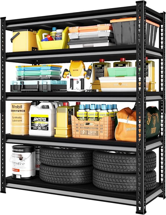 SDXYSTCE 48" W Garage Storage Shelves Heavy Duty, 2800LBS Loads Adjustable by SDXYSTCE