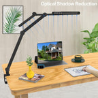 micomlan led desk lamp with clamp, architect desk, package contents