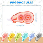 Chivao 100 Pack Mini Correction Tape Bulk Ink Corrector Eraser Tape Set Cute - Image 2